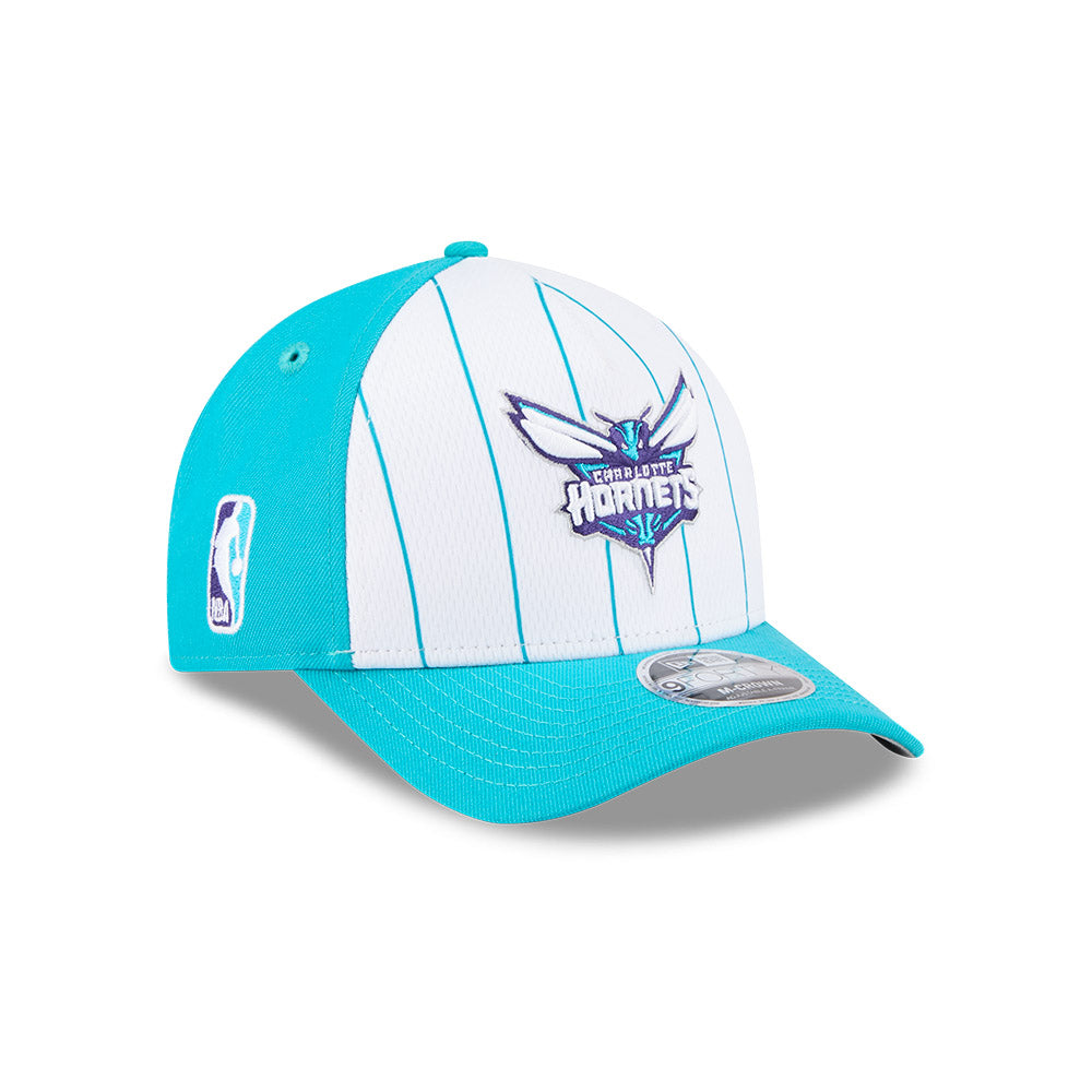 Charlotte Hornets Hat - 2025 Tip-Off 9Forty M-Crown A-Frame Snapback Cap - New Era